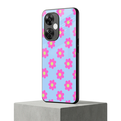 Bouquet oneplus nord ce 3 lite mobile cover | shockproof glass phone case