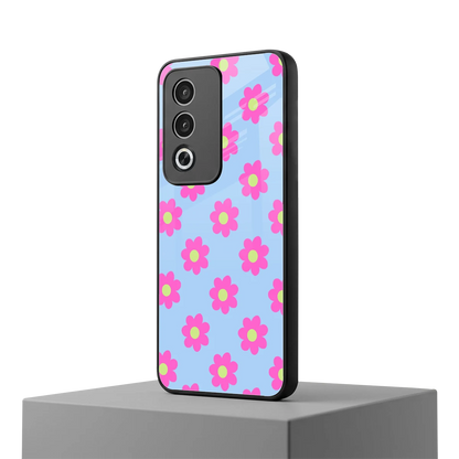 Bouquet oppo a3 pro mobile cover | shockproof glass phone case