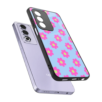 Bouquet sleek oppo a3 pro cover with tempered glass back and TPU edges