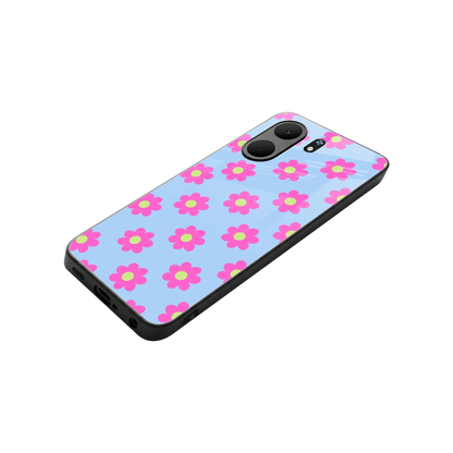 Bouquet stylish phone case for oppo a5x 5g | glossy glass and slim fit