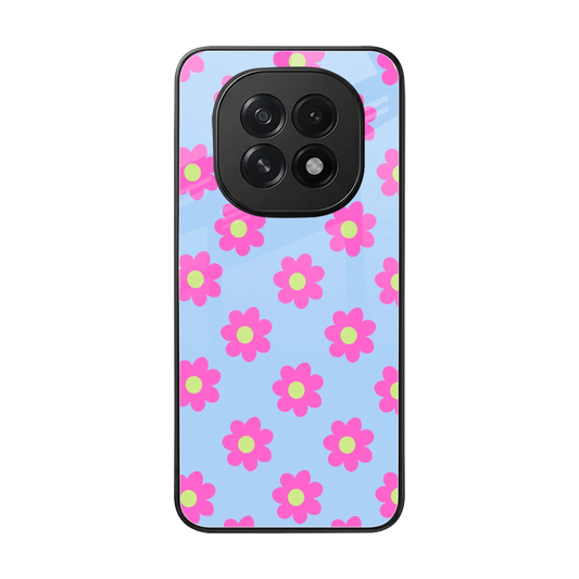 Bouquet back phone cover | glass case for oppo f29 5g
