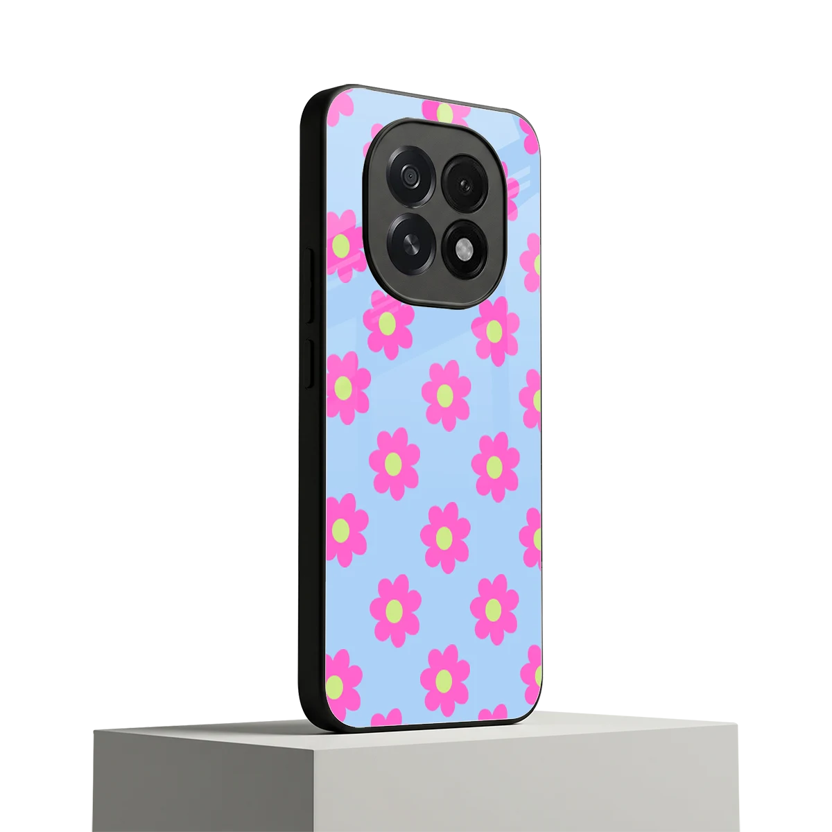 Bouquet oppo f29 5g mobile cover | shockproof glass phone case