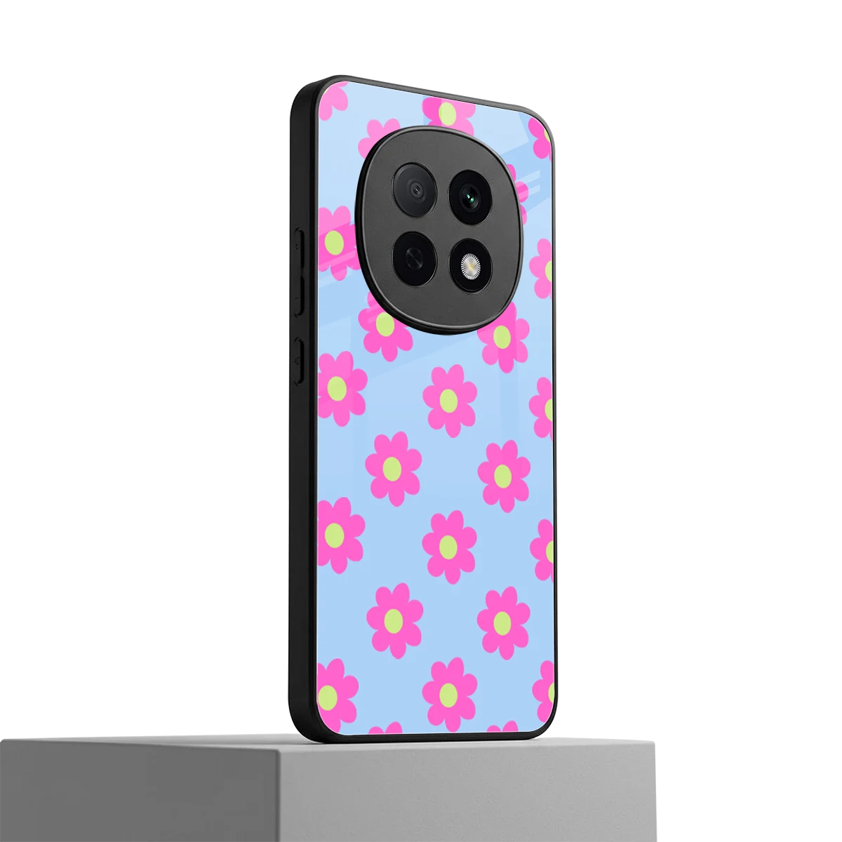 Bouquet oppo f29 pro 5g mobile cover | shockproof glass phone case