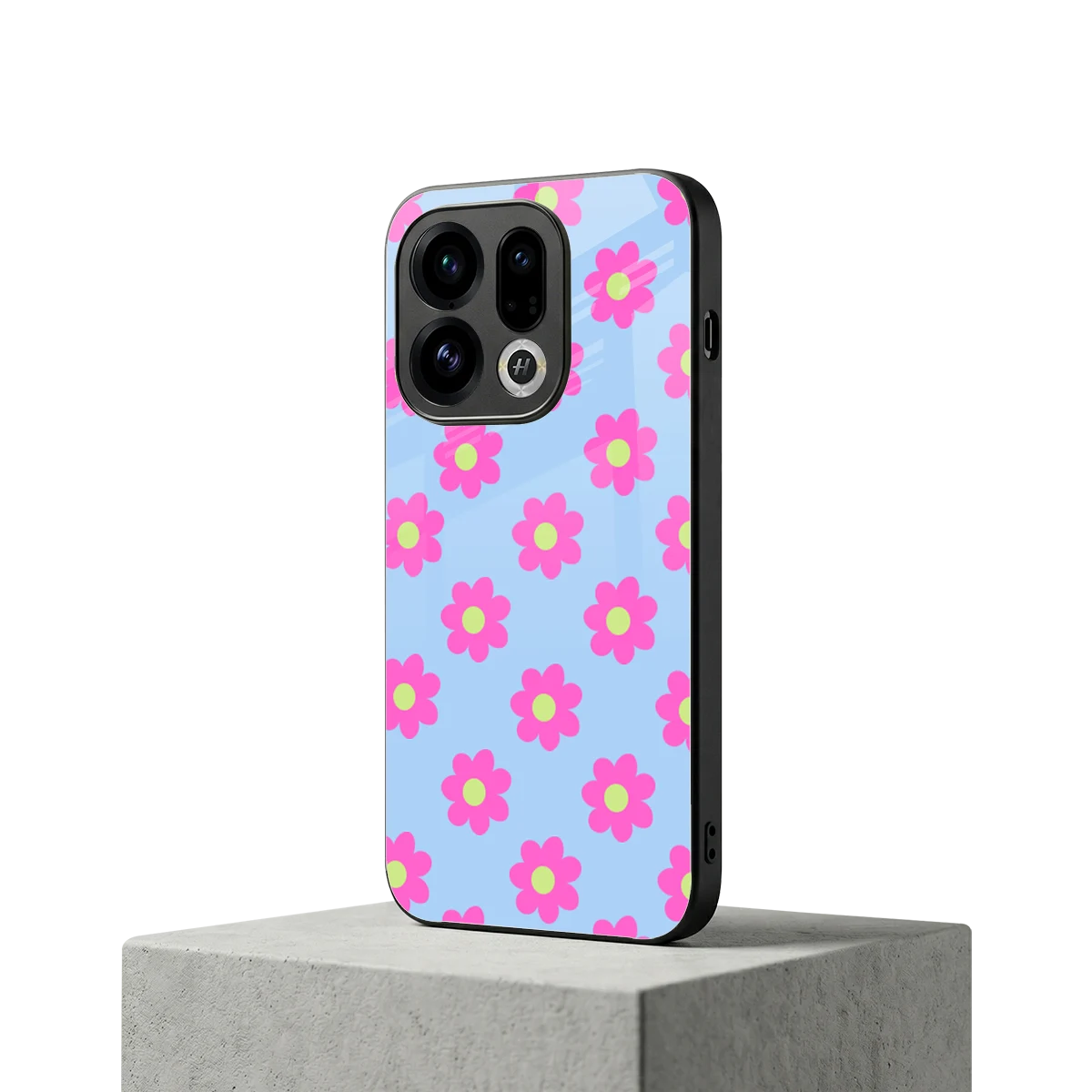 Bouquet oppo find x9 mobile cover | shockproof glass phone case