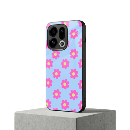 Bouquet oppo find x9 mobile cover | shockproof glass phone case