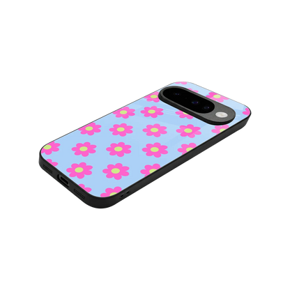 Bouquet stylish phone case for google pixel 10 | glossy glass and slim fit