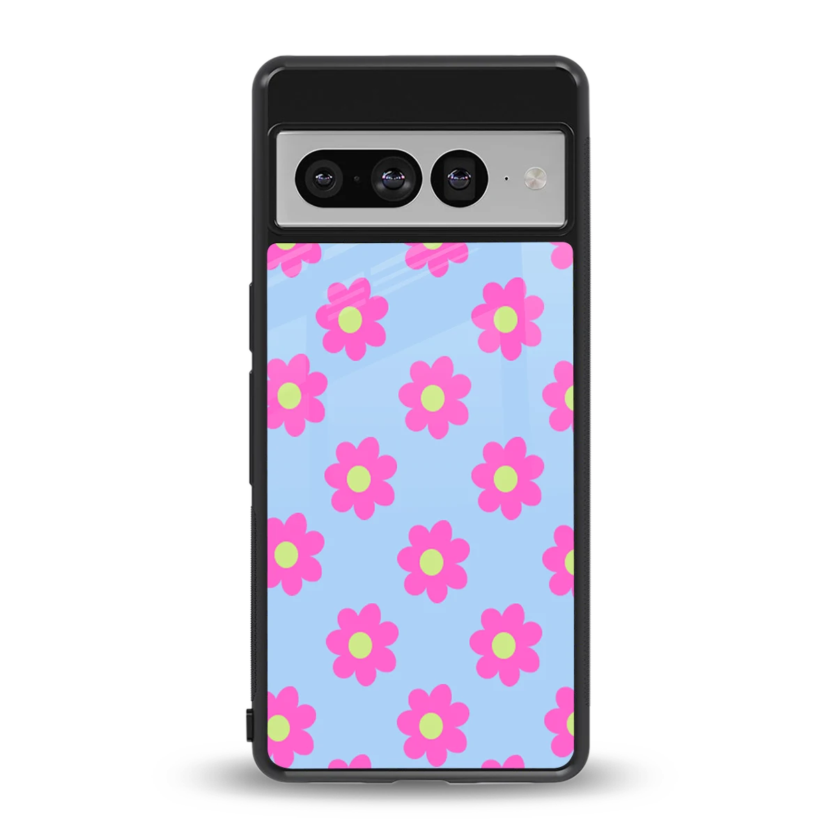 Bouquet back phone cover | glass case for google pixel 7 pro