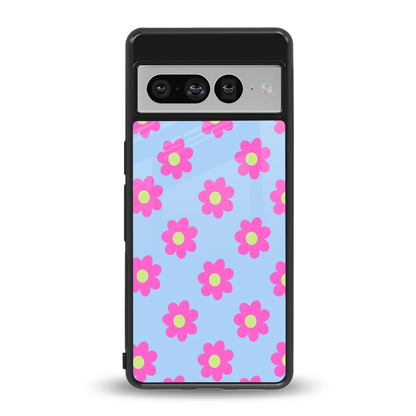Bouquet back phone cover | glass case for google pixel 7 pro