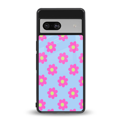 Bouquet back phone cover | glass case for google pixel 7
