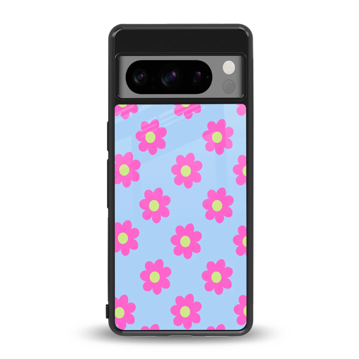 Bouquet back phone cover | glass case for google pixel 8 pro