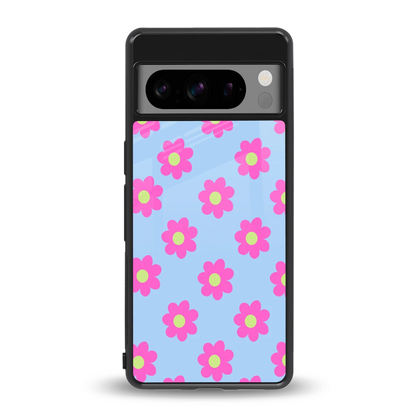Bouquet back phone cover | glass case for google pixel 8 pro
