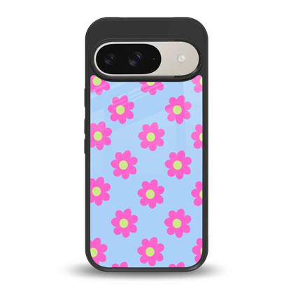 Bouquet back phone cover | glass case for google pixel 9