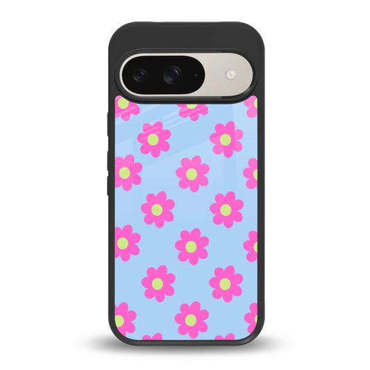 Bouquet back phone cover | glass case for google pixel 9