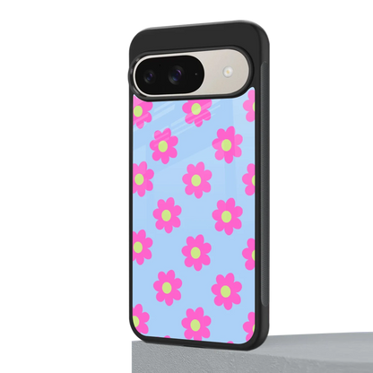 Bouquet google pixel 9 mobile cover | shockproof glass phone case