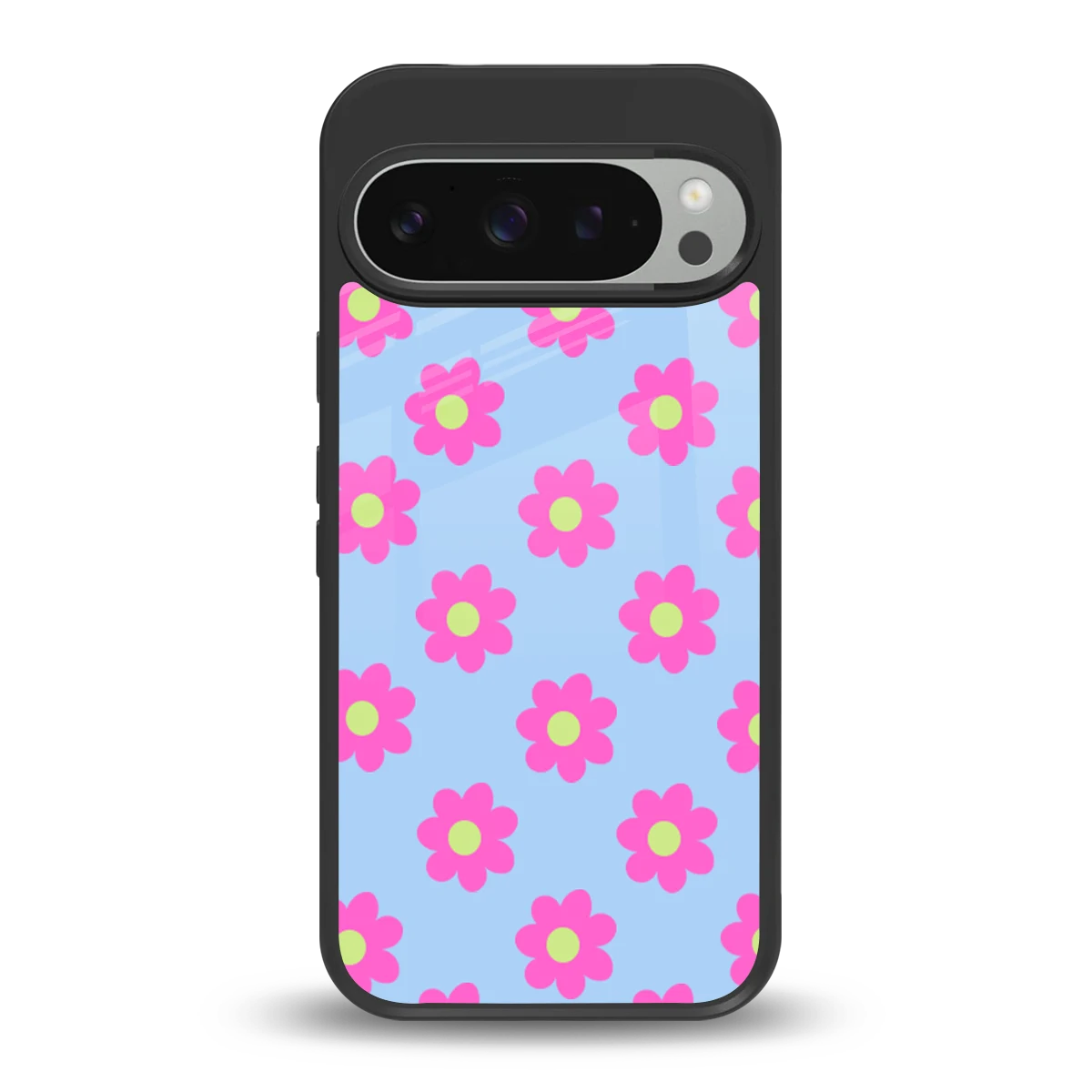 Bouquet back phone cover | glass case for google pixel 9 pro xl