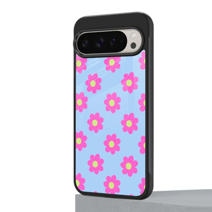 Bouquet google pixel 9 pro xl mobile cover | shockproof glass phone case
