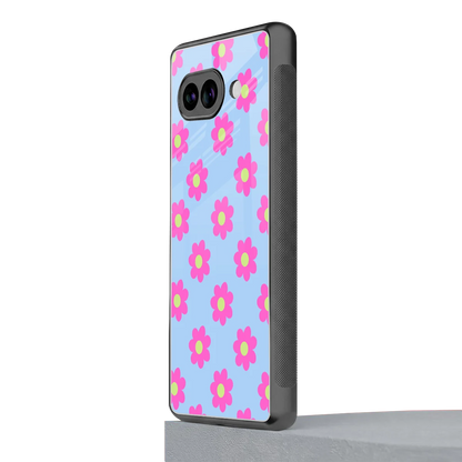 Bouquet google pixel 10a mobile cover | shockproof glass phone case