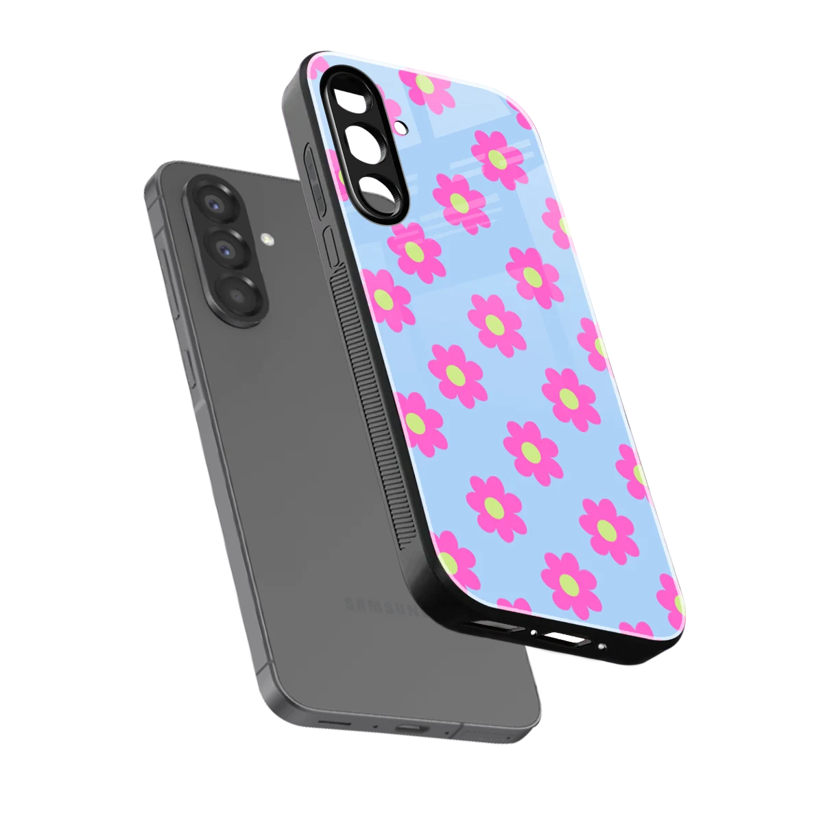 Bouquet sleek samsung galaxy a17 5g cover with tempered glass back and TPU edges