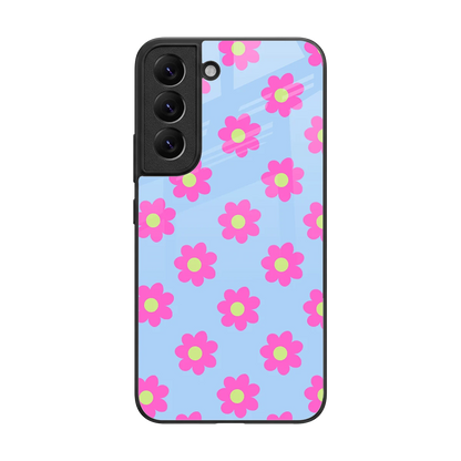 Bouquet back phone cover | glass case for samsung galaxy s22