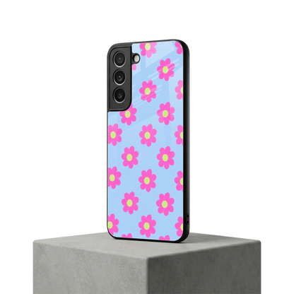 Bouquet samsung galaxy s22 mobile cover | shockproof glass phone case