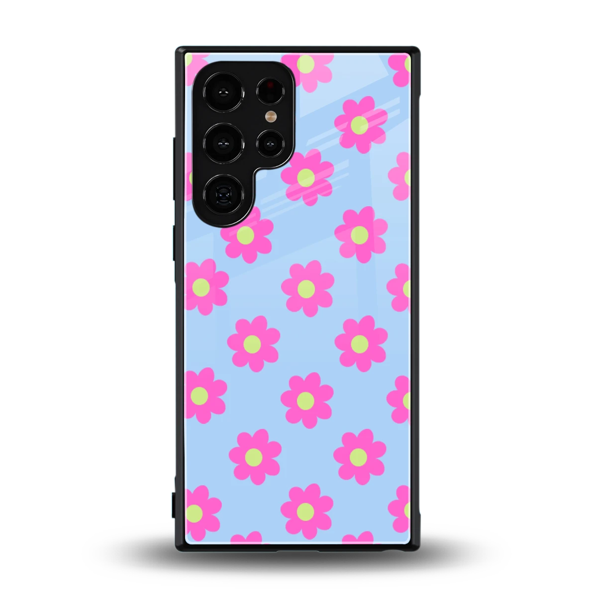 Bouquet back phone cover | glass case for samsung galaxy s24 ultra