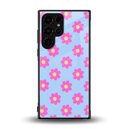 Bouquet back phone cover | glass case for samsung galaxy s24 ultra