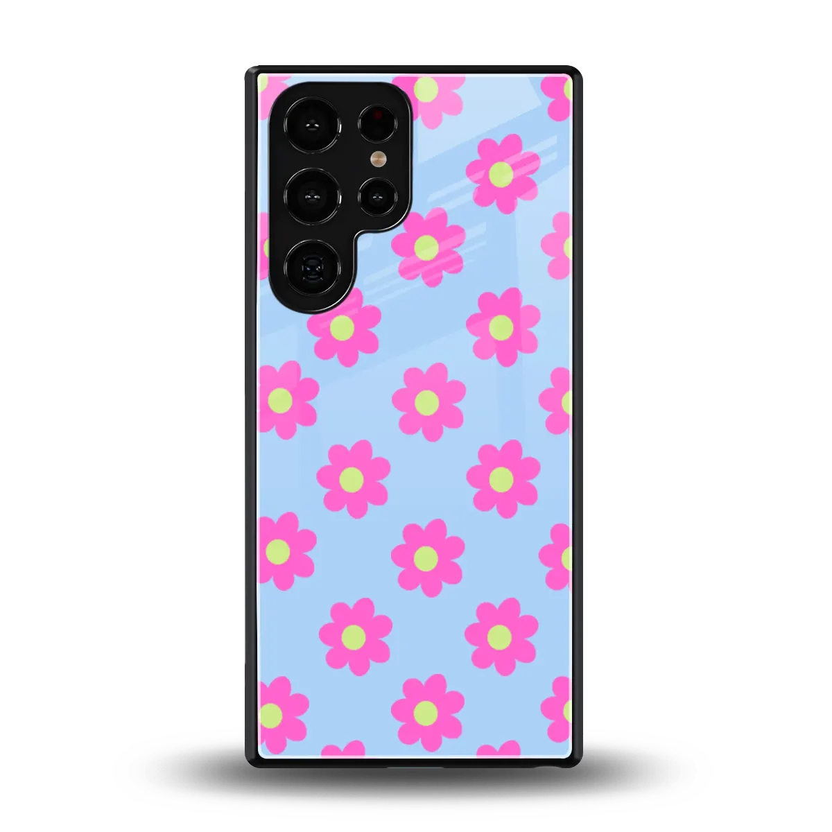Bouquet back phone cover | glass case for samsung galaxy s25 ultra