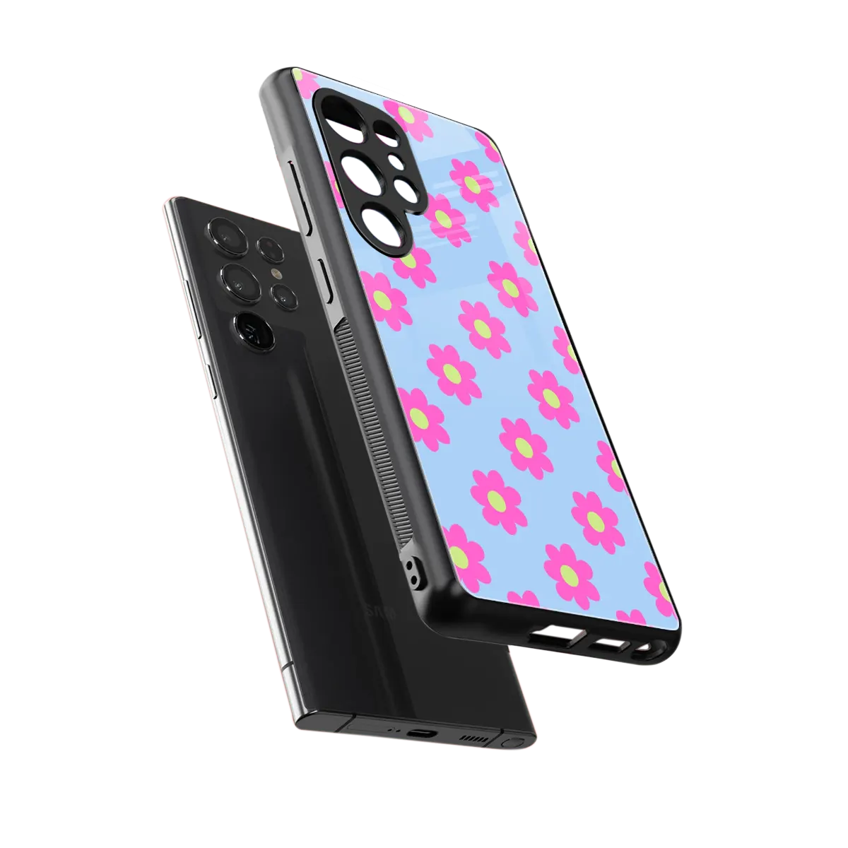 Bouquet sleek samsung galaxy s26 ultra cover with tempered glass back and TPU edges