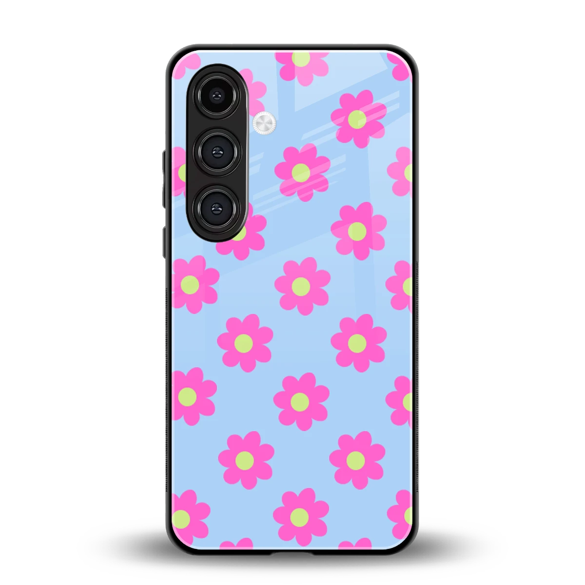 Bouquet back phone cover | glass case for samsung galaxy s23 plus