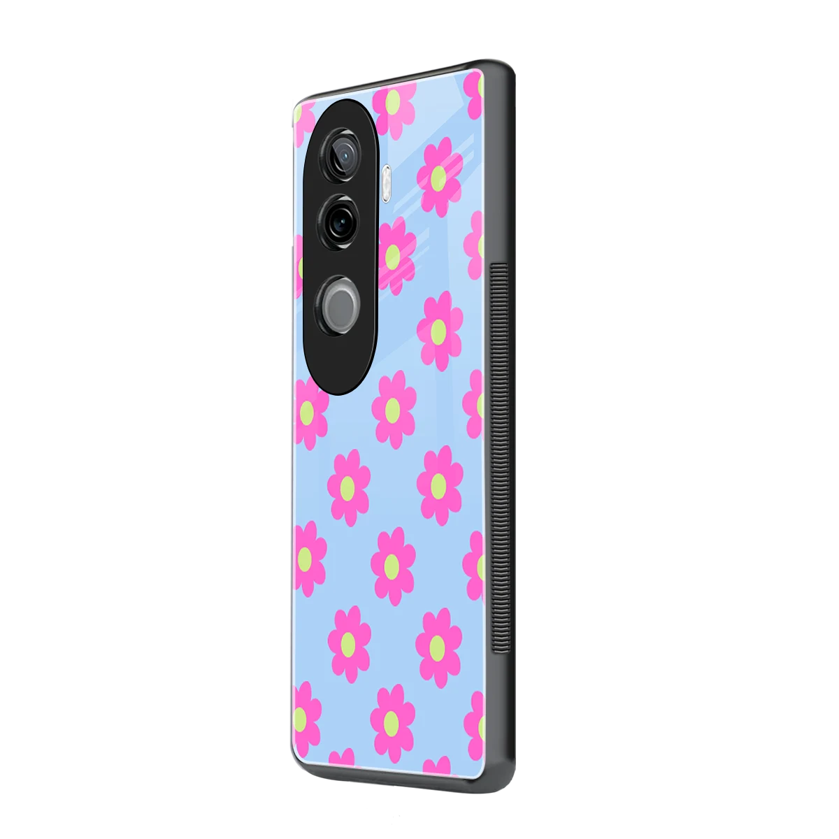 Bouquet vivo v40e mobile cover | shockproof glass phone case