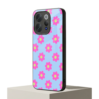Bouquet vivo v70 elite mobile cover | shockproof glass phone case