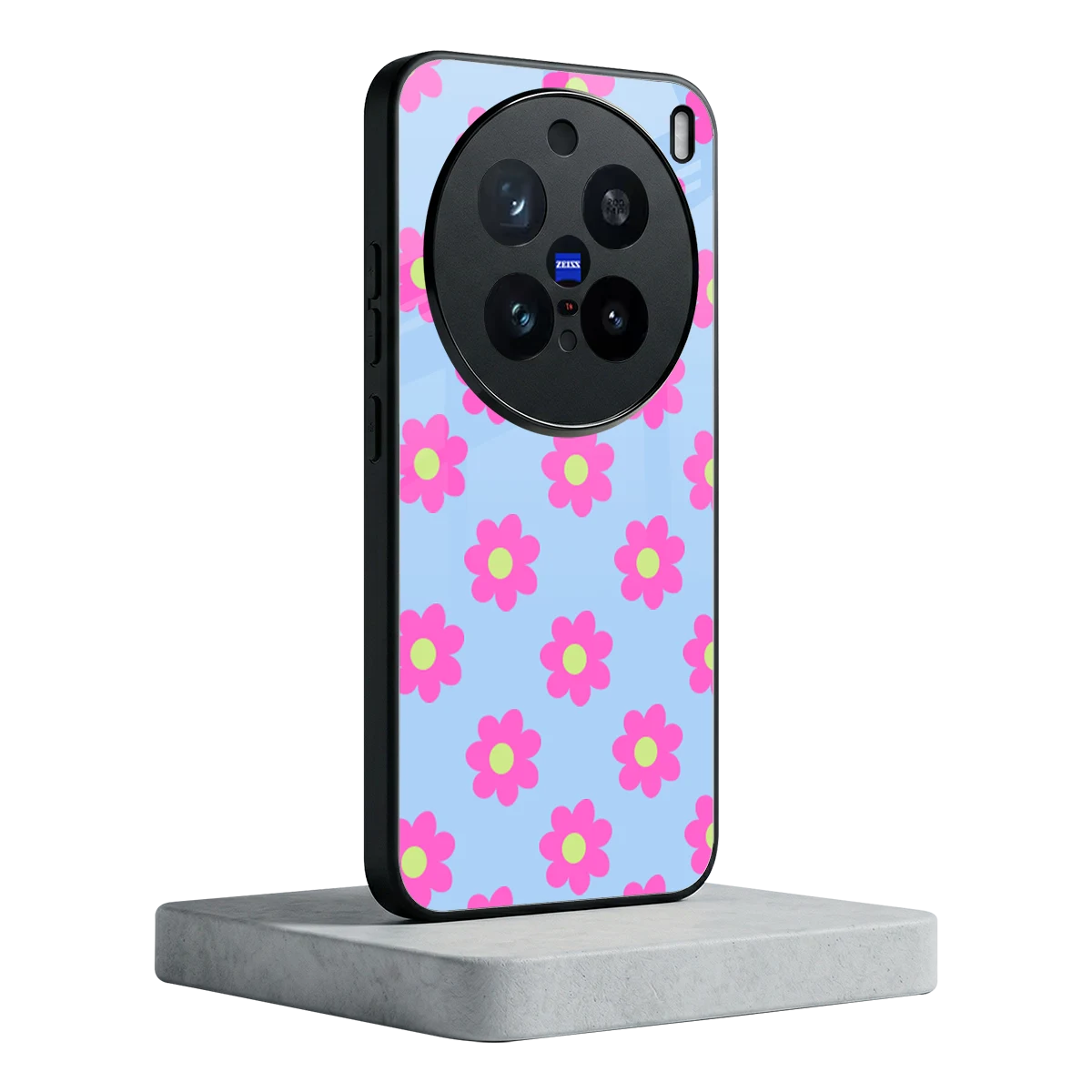 Bouquet vivo x200 pro mobile cover | shockproof glass phone case