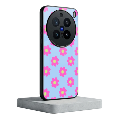 Bouquet vivo x200 pro mobile cover | shockproof glass phone case
