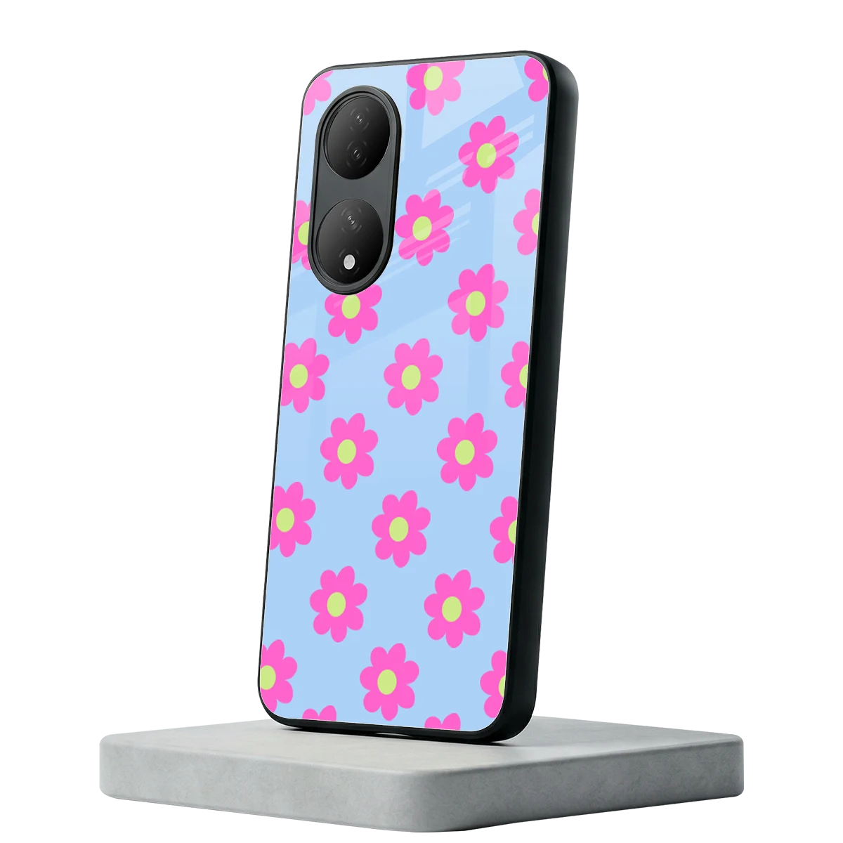 Bouquet Vivo-y100 mobile cover | shockproof glass phone case