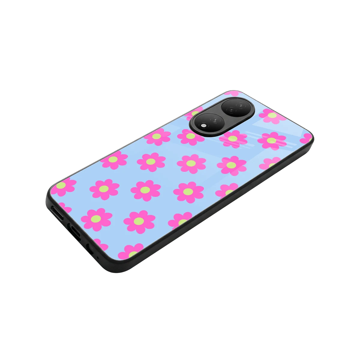Bouquet stylish phone case for Vivo-y100 | glossy glass and slim fit