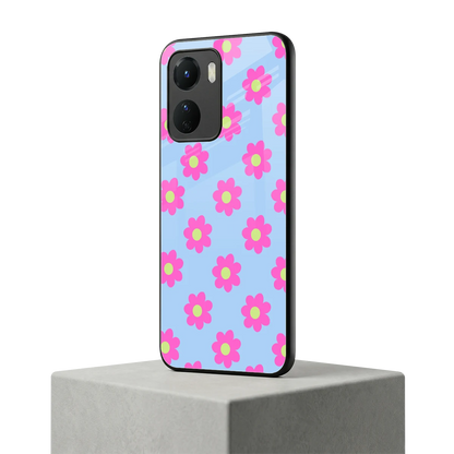 Bouquet vivo y16 mobile cover | shockproof glass phone case