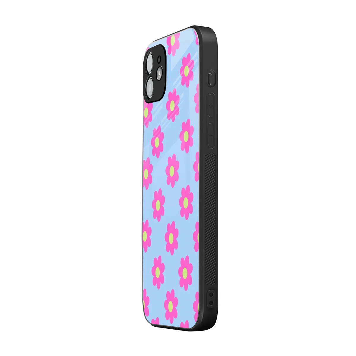 Bouquet iphone 12 mobile cover | shockproof glass phone case