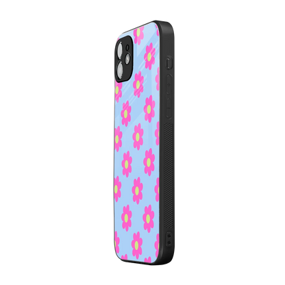 Bouquet iphone 12 mobile cover | shockproof glass phone case
