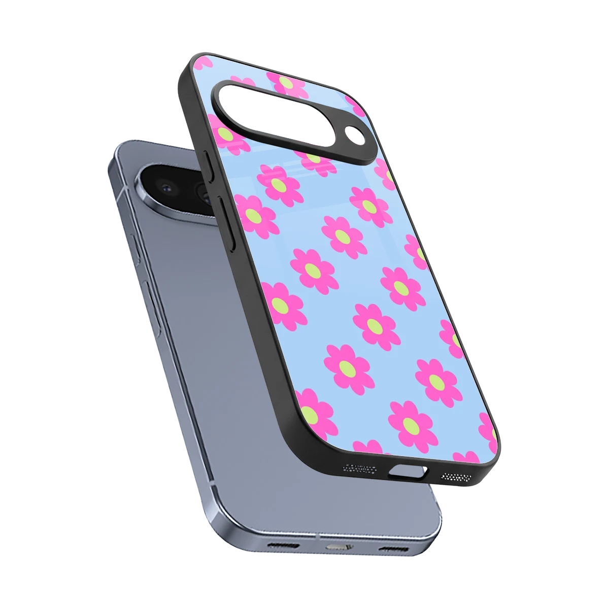 Bouquet sleek google pixel 10 cover with tempered glass back and TPU edges