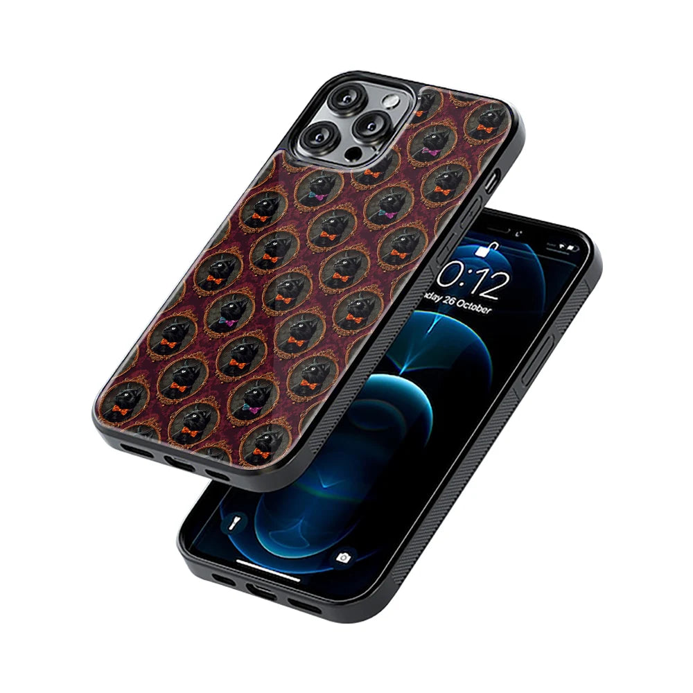 Protective Glass Back Phone Case Compatible with iPhone, Samsung, OnePlus, Pixel & More