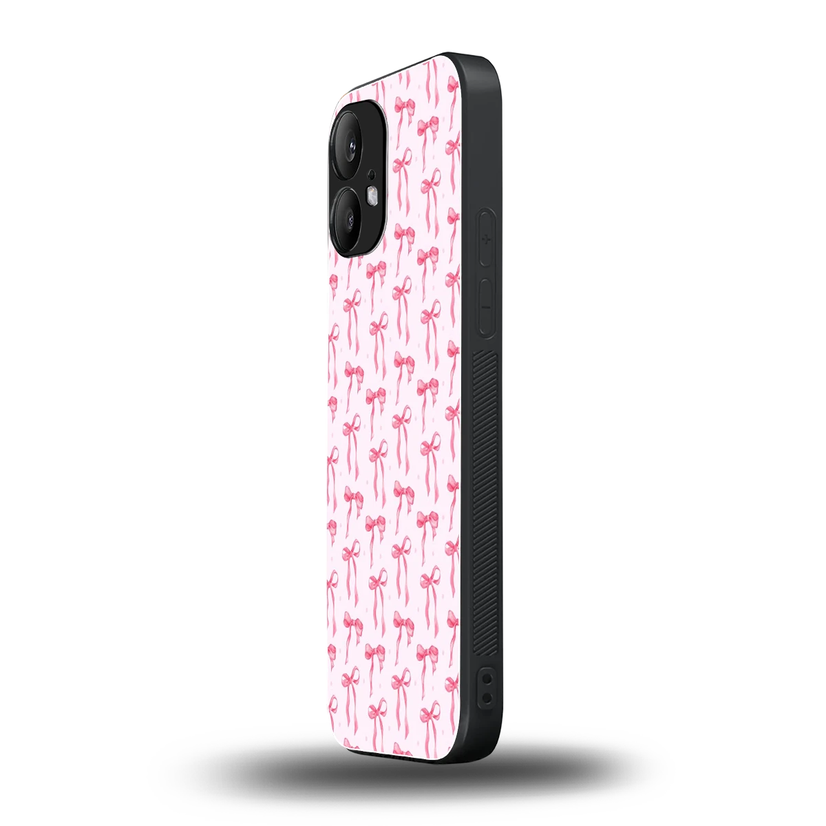 Bow Pink nothing phone 2 mobile cover | shockproof glass phone case