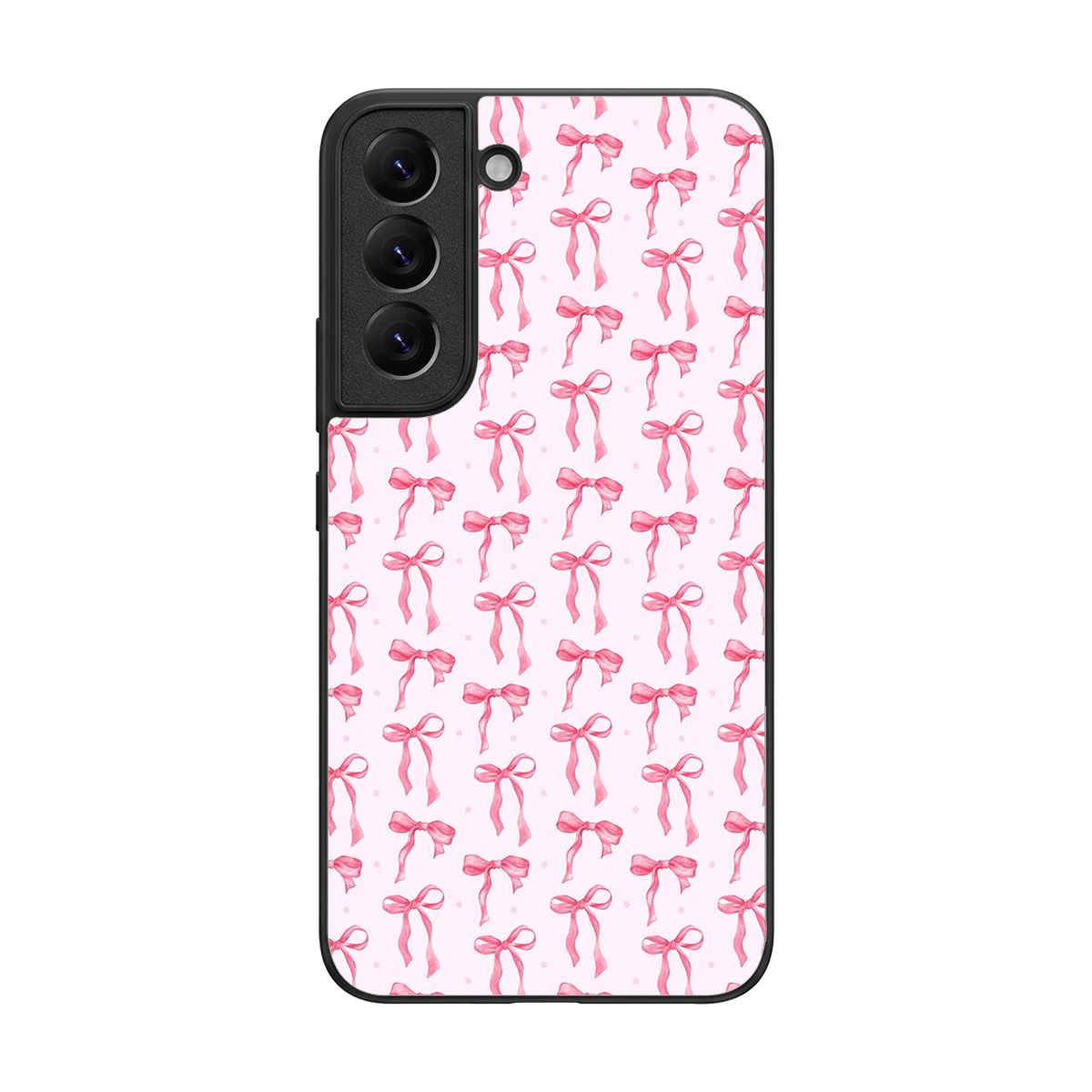 Bow Pink back phone cover | glass case for samsung galaxy s22