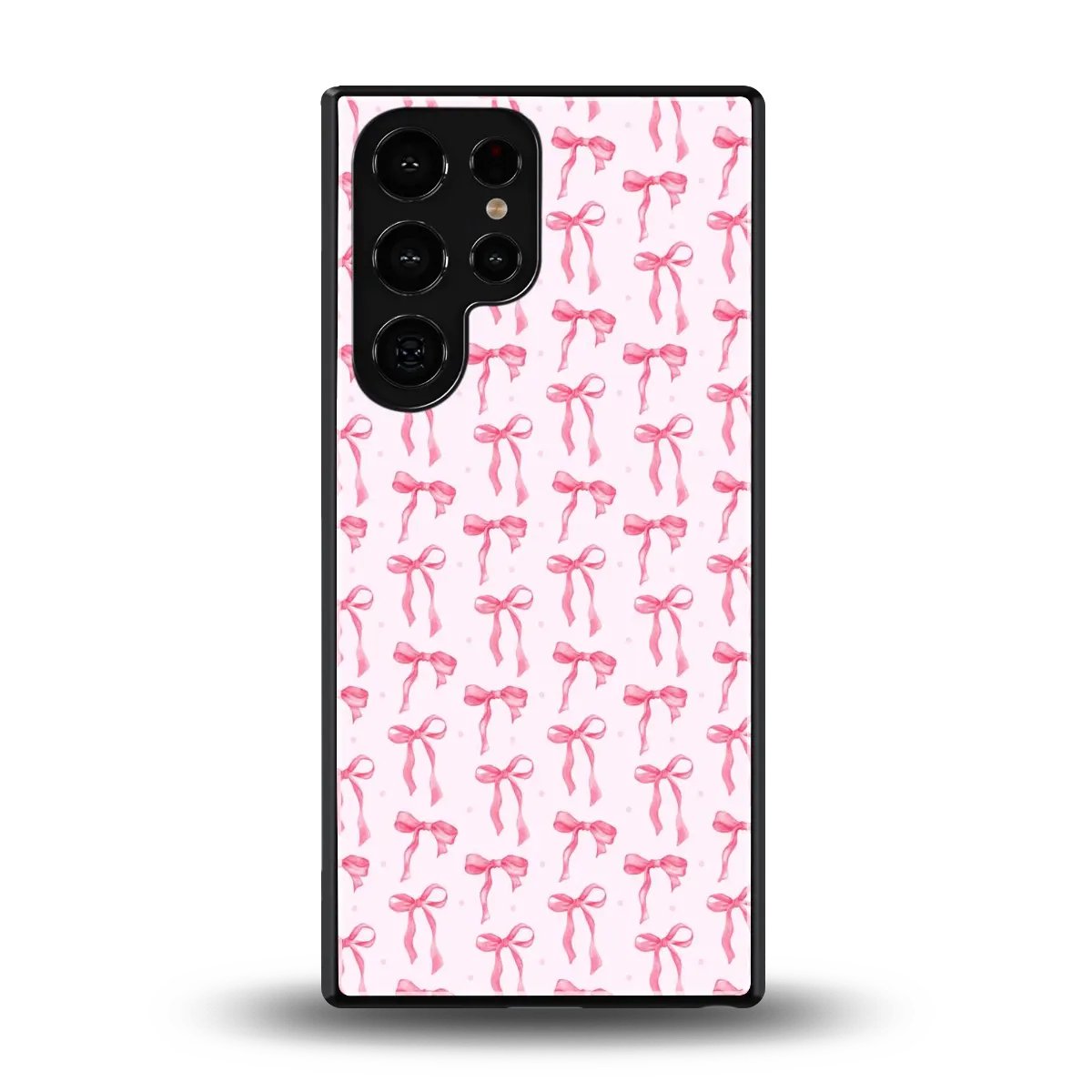 Bow Pink back phone cover | glass case for samsung galaxy s26 ultra