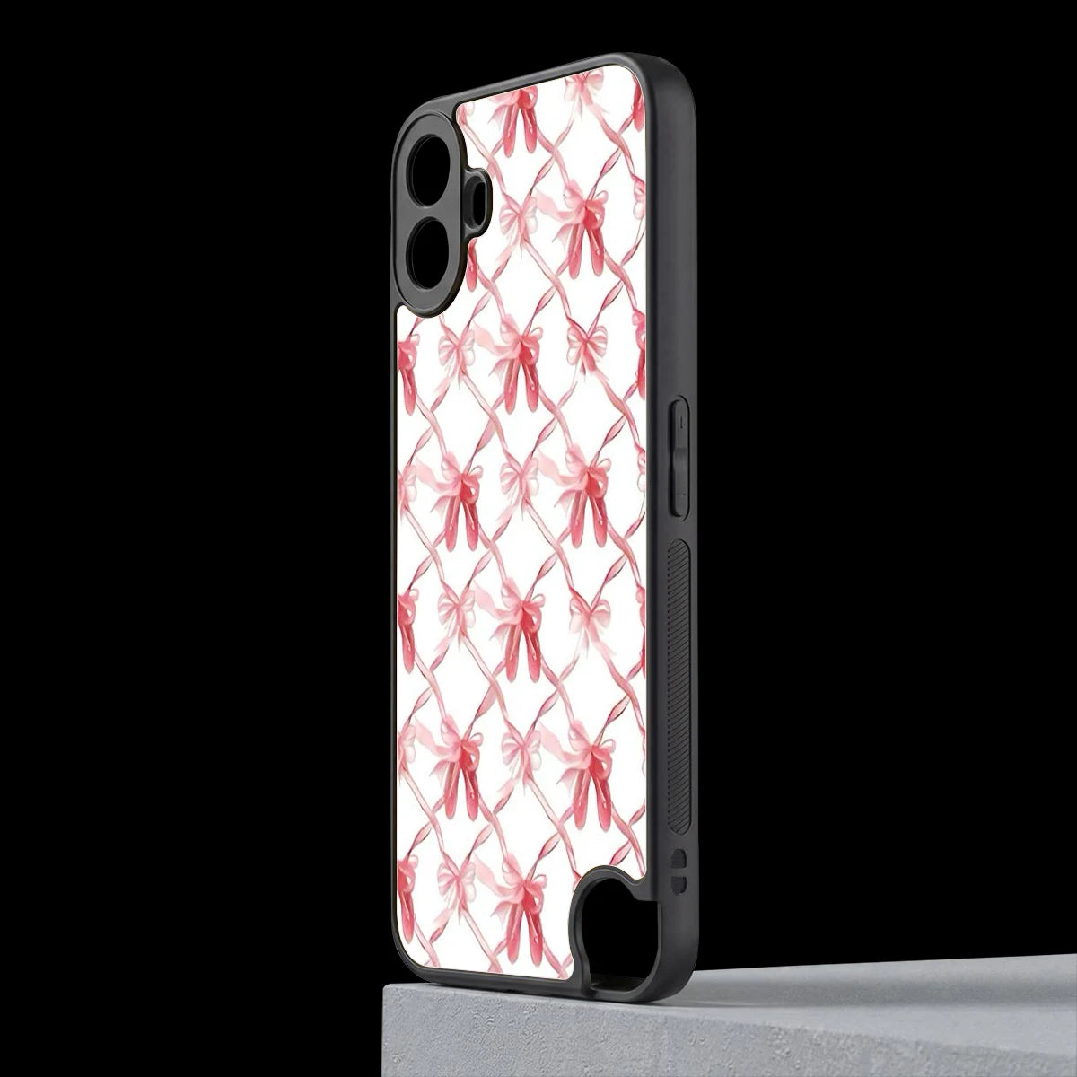 Bow Ribbon cmf nothing phone 1 mobile cover | shockproof glass phone case