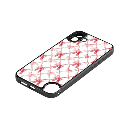 Bow Ribbon stylish phone case for cmf nothing phone 1 | glossy glass and slim fit