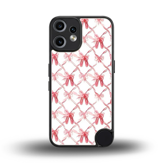 Bow Ribbon back phone cover | glass case for cmf nothing phone 2 pro