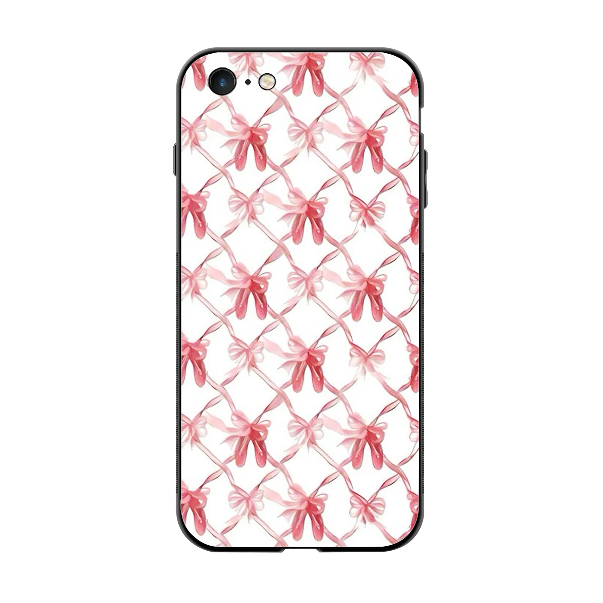 Bow Ribbon back phone cover | glass case for iphone 6