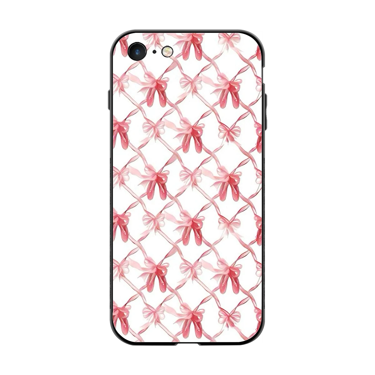Bow Ribbon back phone cover | glass case for iphone 7