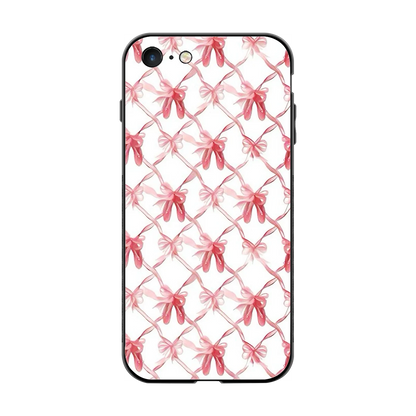 Bow Ribbon back phone cover | glass case for iphone 7