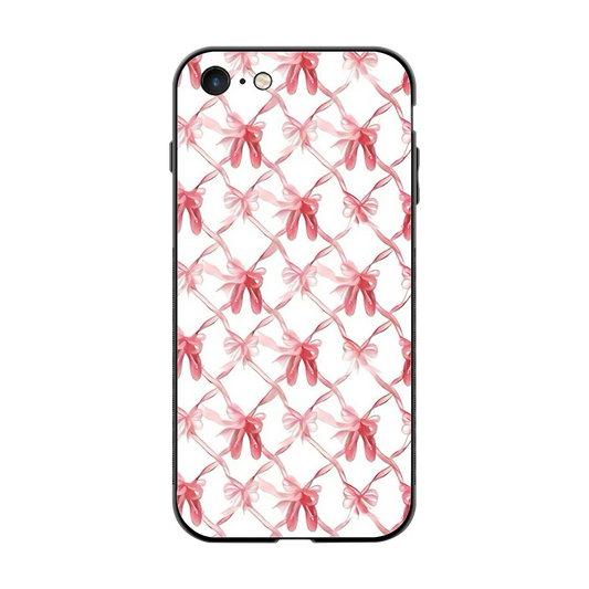Bow Ribbon back phone cover | glass case for iphone 7